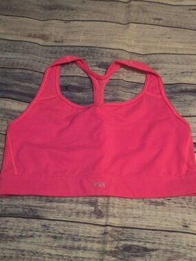VSX Victoria’s Secret Racerback Sports Bra – Hot Pink – Size Medium